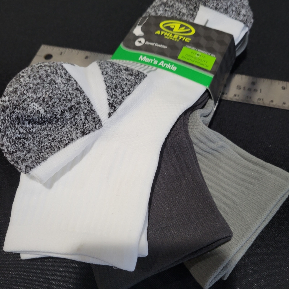 Athletic Works 3pr socks